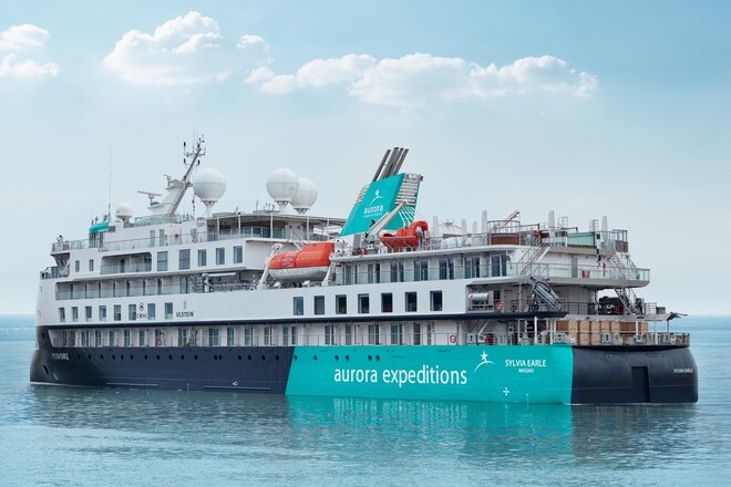 Exterior view of the Sylvia Earle