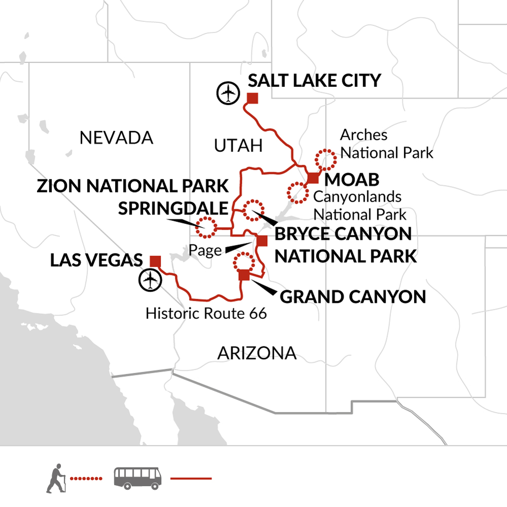 US National Parks Tour Walking Western USA S National Parks Explore   Wus 